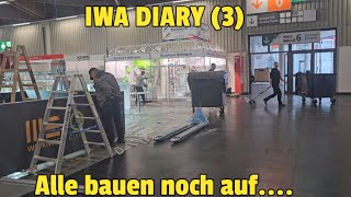 🔪 IWA24 DIARY 3 Alle bauen noch auf aber ich filme trotzdem schon an den Ständen 😀 28224 [upl. by Walli80]