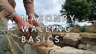 How to dress stone Lessons from a Master stonemason [upl. by Madid]