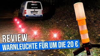 Günstige Warnleuchten zur Verkehrsabsicherung [upl. by Flower148]