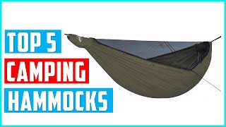 Best Camping Hammocks 2024  Top 5 Camping Hammocks Reviews 2024 [upl. by Ityak]