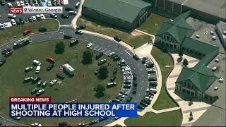 BREAKING NEWS Casualties reported in Georgia school shooting suspect in custody Sheriff [upl. by Einapets]