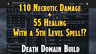 Building a Death Domain Cleric in DampD 5e [upl. by Adnawak]