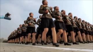 I put the frolic theme song over North Koreans marching [upl. by Anillehs421]