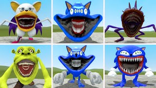 EVOLUTION OF NEW SONIC GRANMAJA FAMILY SONIC TAPES CURSED ROUGE TAPES LOVE STORY in Garrys Mod [upl. by Eleahcim]