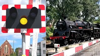 Rare Barriers at Paignton South Level Crossing Devon [upl. by Aroon962]