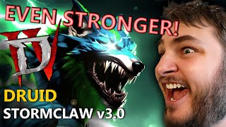 Diablo 4  STORMCLAW v30 Druid build NO CORE SKILLS Build Guide  Tips and Tricks [upl. by Viking]