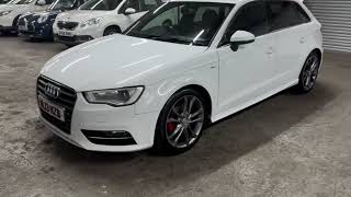 AUDI A3 SLINE  WHITE [upl. by Coleman]