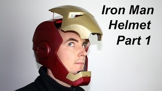 Iron Man Power Suit 39  Helmet Faceplate  James Bruton [upl. by Eisyak602]