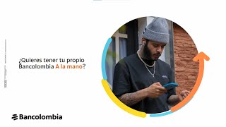 Bancolombia  A la Mano La app para que muevas tu plata desde el celular [upl. by Hanover]