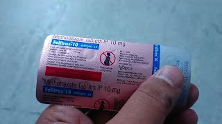 Methotrexate Tablet IP 10 mg uses In Hindi  Folitrax 10 mg Tablet Uses In Hindi [upl. by Nikolos]