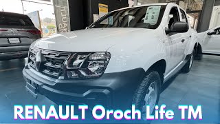 Renault Oroch 2023 Life TM  Version básica Vistazo  4K [upl. by Nwahshar]