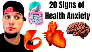 20 Signs You Have Health Anxiety Are You A Hypochondriac [upl. by Lebar229]