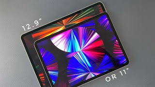 129 inch or 11 inch M1 iPad Pro 2021  Which One Should You Buy [upl. by Hume465]