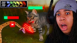 Cats Are Actually OVERPOWERED FREAKS TierZoo [upl. by Appilihp]