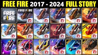 FREE FIRE STORY 2017 TO 2023 FREE FIRE NEW EVENT FF NEW EVENT TODAY NEW FF EVENTGARENA FREE FIRE [upl. by Kcirre]