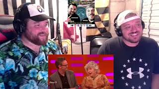 BEST GUEST EVER Americans React To quotMiriam Margolyes on Graham Nortonquot [upl. by Alliuqahs]