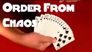 Great Card Trick  Order From Chaos [upl. by Ahseel104]