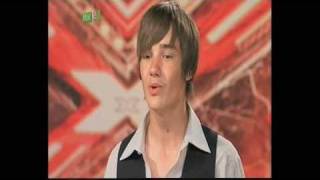 The X Factor 2008  Liam Payne 14 years old [upl. by Ylrebmic]