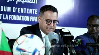 Fundación FIFA inaugura su Programa de Educación Digital en África con Mauritania [upl. by Zehe]