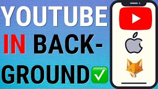 How To Play Youtube In The Background On iPhone [upl. by Aikaz]