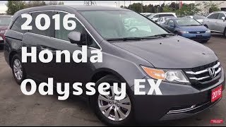 2016 Honda Odyssey EX  WHITBY OSHAWA HONDA  Stock  U5588 [upl. by Narot]