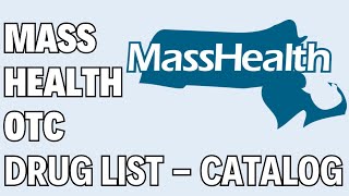 Mass Health OTC Drug List Catalog ⏬👇 [upl. by Ahselrac]