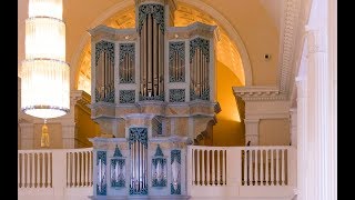 Walden Moore demonstrates the Quarter Comma Mean Tone Organ at Yales Divinity School [upl. by Sousa]