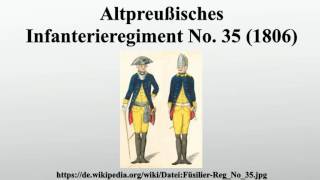 Altpreußisches Infanterieregiment No 35 1806 [upl. by Constancia343]