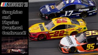 NASCAR 21 Video Game Graphics and Physics Update [upl. by Aubyn]