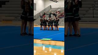 Guessing cheers wo hearing the words  seeing the motions😂 cheerleading highschool [upl. by Hebbe476]