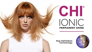 Reawaken Your Hair with CHI Ionic Permanent Shine Ultimate Hydration Shine and Vibrant Color [upl. by Haag]