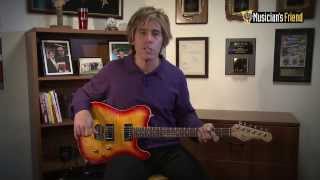 GampL Tribute ASAT Deluxe Carved Top Electric Guitar Cherry Sunburst Rosewood Fretboard [upl. by Allyn]