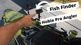 Fish Finder Install On Hobie Pro Angler 2020 [upl. by Adore]