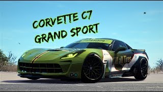 Corvette C7 Grand Sport SpeedpaintSpeedbuild  Need for Speed Payback [upl. by Lundgren]