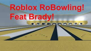 Playing Roblox RoBowling ft bgeeroblox2317 [upl. by Mellar]