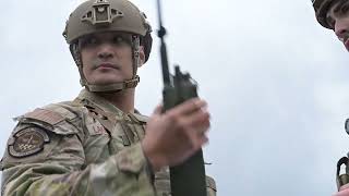 US Air Force Security Forces Cops Conduct Exercise that to get Strong Mentally and Sturdy Physical [upl. by Kohn]