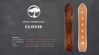 Arbor Snowboards  2018 Product Profiles  Clovis [upl. by Aticnemrac80]