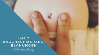 Baby Bauchschmerzen Blähungen Dreimonatskolik Hebammentipps Hebamme JennyBauchwehBauchmassage [upl. by Oiluig]