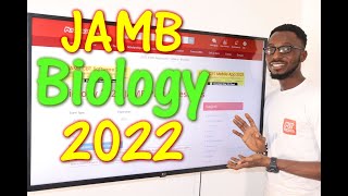 JAMB CBT Biology 2022 Past Questions 1  21 [upl. by Anotal]