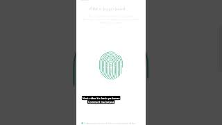 How to apply fingerprint lock in mobile [upl. by Archangel]