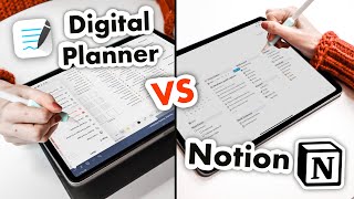 Notion vs Digital Planner  How I Use Notion with My Digital Planner [upl. by Doretta]