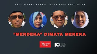 INILAH ARTI MERDEKA DIMATA WARGA [upl. by Umeko]