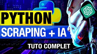 WEB SCRAPING PYTHON TUTO PROGRAMMATION COMPLET DÉBUTANT À AVANCÉ [upl. by Narah]