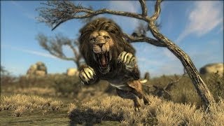 Cabelas Dangerous Hunts  Hunting LioNS 1080p [upl. by Ennaegroeg]