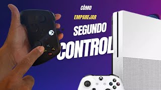 Cómo sincronizar segundo control en Xbox One S [upl. by Glovsky]