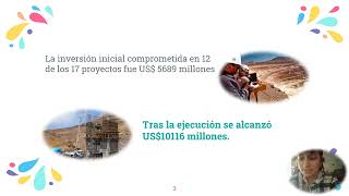 Proyectos mineros adjudicados generaron inversiones por encima de US 10100 millones [upl. by Aikyt645]