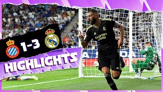 Espanyol 13 Real Madrid  HIGHLIGHTS  LaLiga 202223 [upl. by Ennove273]