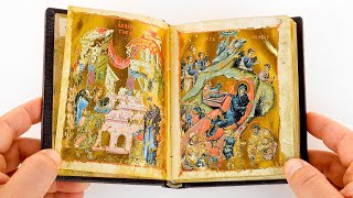 Oxford Menologion  Facsimile Editions and Medieval Illuminated Manuscripts [upl. by Yrneh]