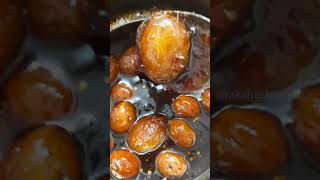 Goan style hog plum spicy sweet and sour pickle or chutney  Ambadyache God Mel shorts [upl. by Anilecram]