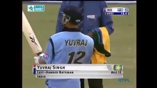 Yuvraj Singh Debut Match Vs Australia Full Match HighlightsMust Watch [upl. by Aserahs]